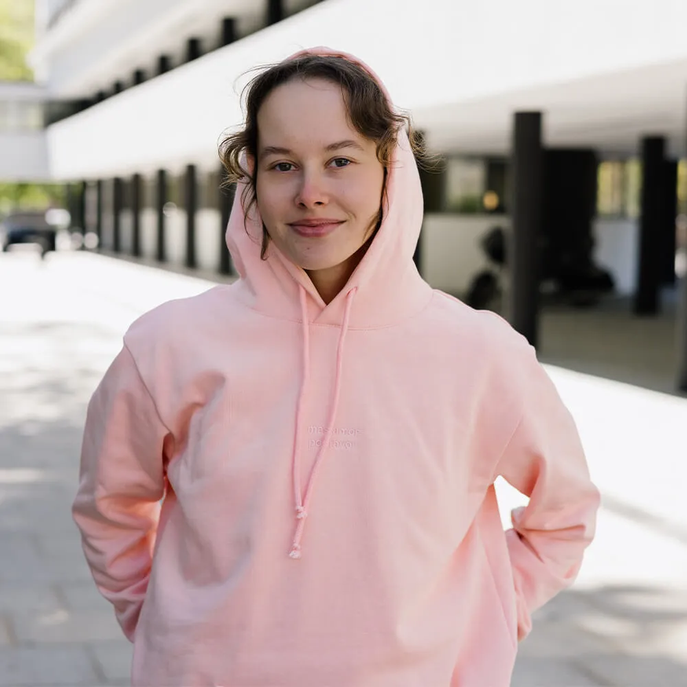 Худи Friend Function розовый mas amor por favor - фото 2