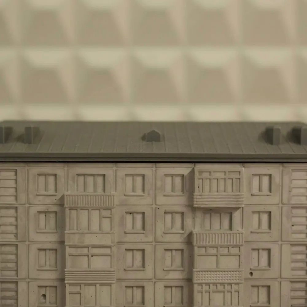 Шкатулка «Goodbye, хрущёвка» серая - фото 10