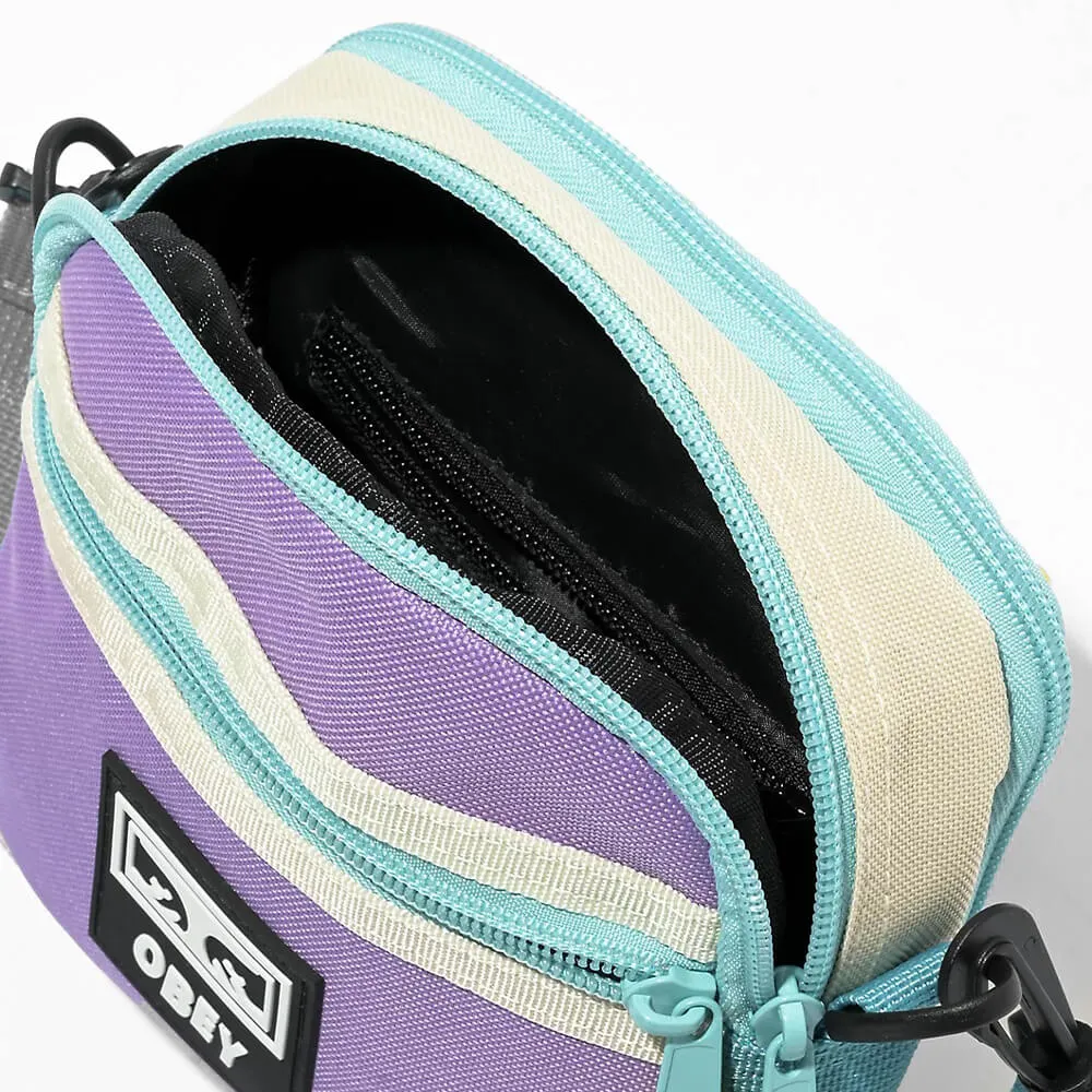 Сумка Obey Conditions Traveler Bag III Purple Multi - фото 5
