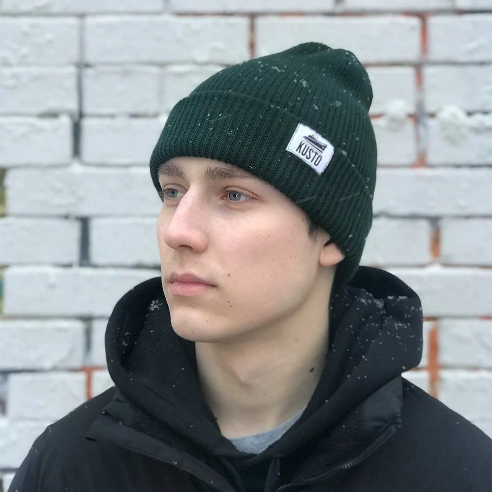 Шапка Kusto One зеленая - фото 5