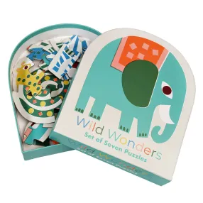 Пазлы для детей с животными REX