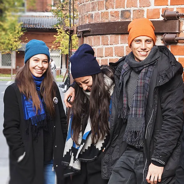 Шапка шерстяная Friend Function Морковный фреш - фото 5