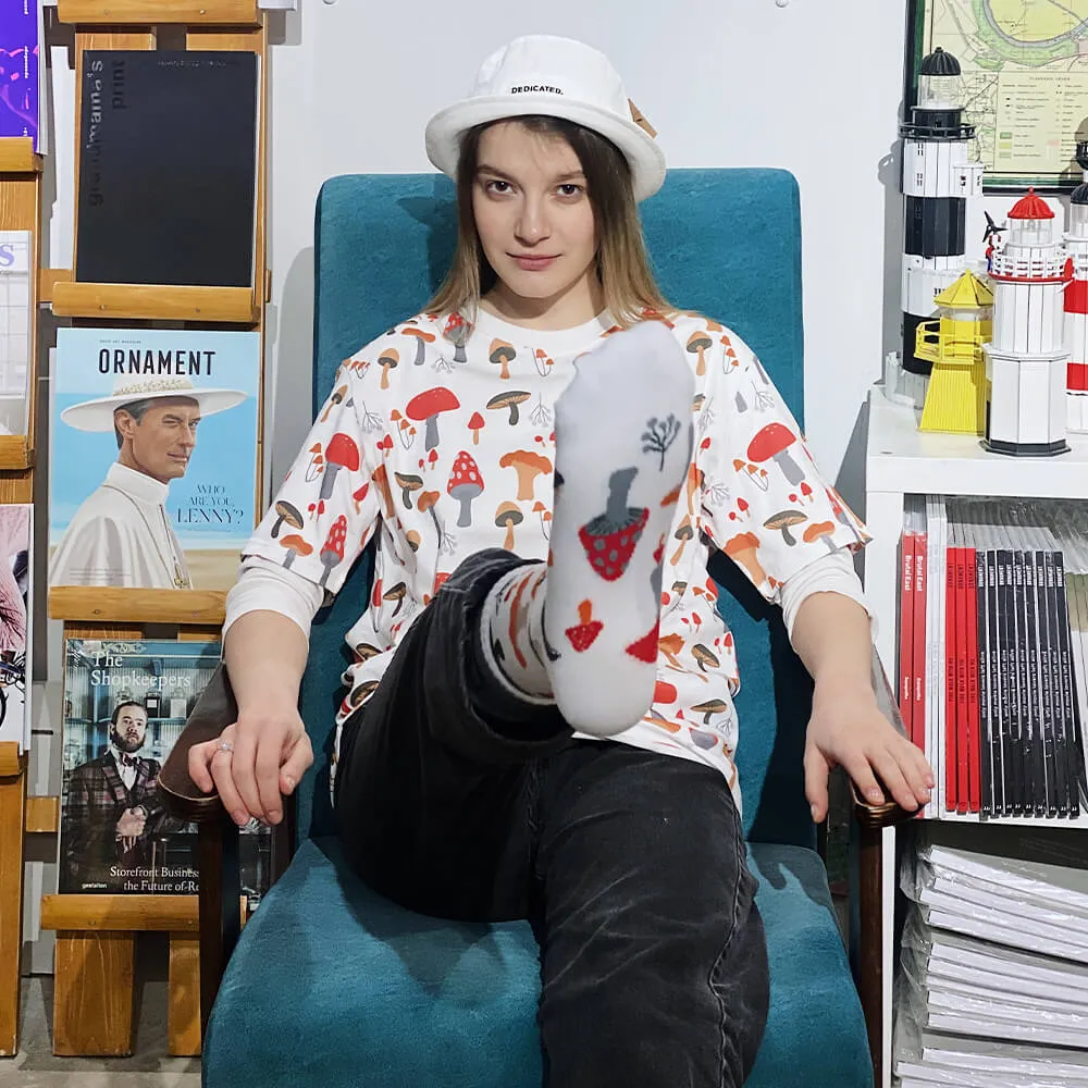 Футболка Friend Function Грибная белая - фото 8