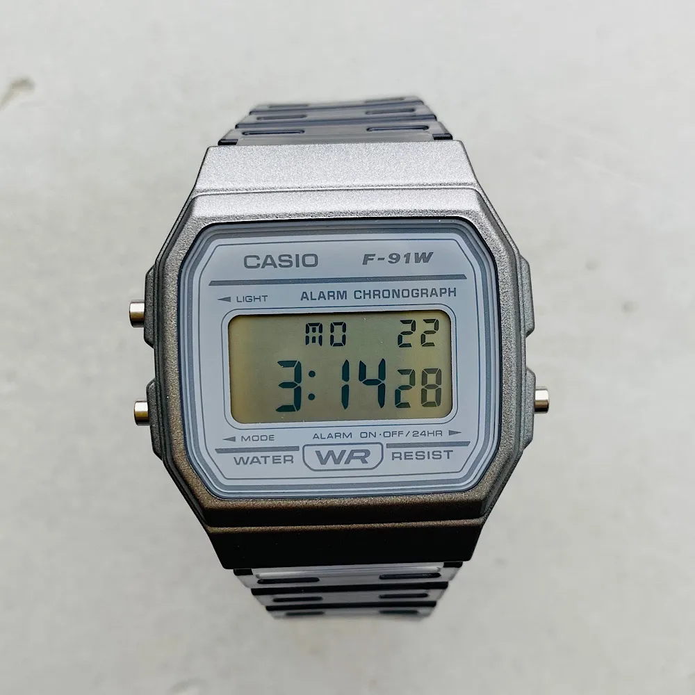 Часы Casio F-91WS-8EF - фото 1