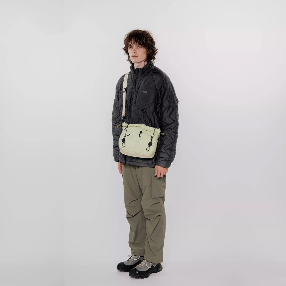 Кроссбоди сумка ELLIKER Nidder Roll Top 6L Lime - фото 14