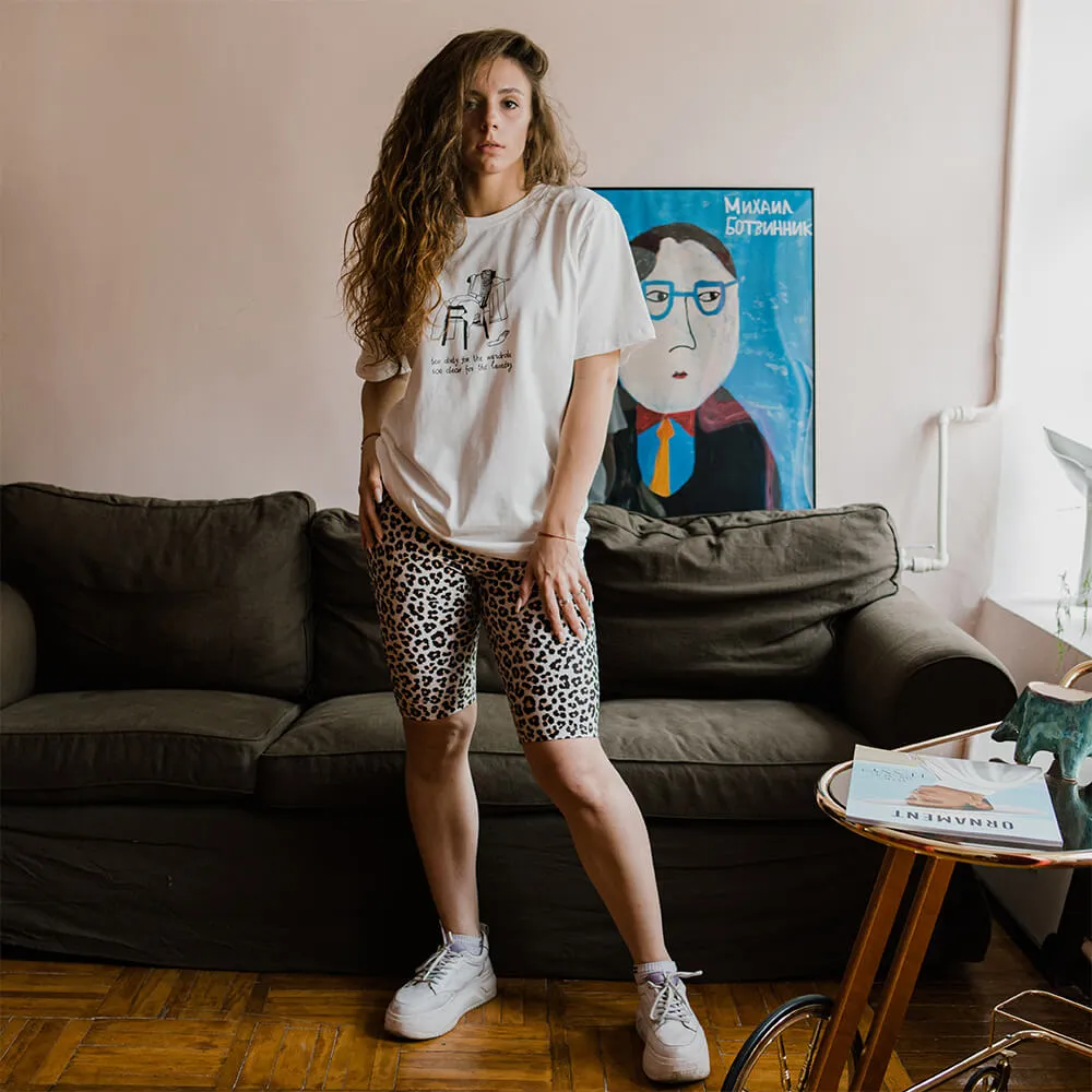 Велосипедки Friend Function леопардовые - фото 3