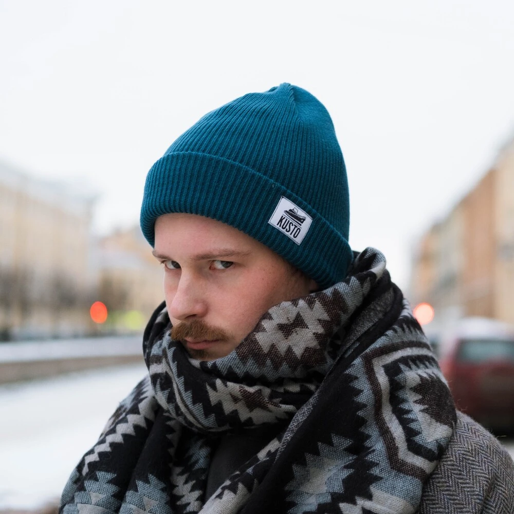 Шапка Kusto Expedition One морская волна - фото 5