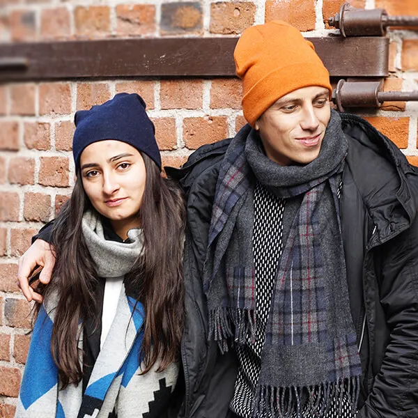 Шапка шерстяная Friend Function Морковный фреш - фото 2