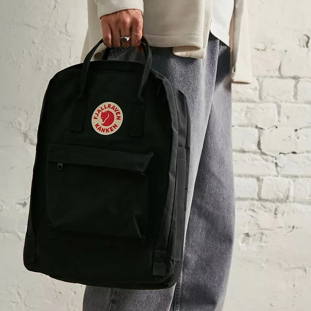 Рюкзак Fjallraven Kanken Laptop 17 Black (550) - фото 2