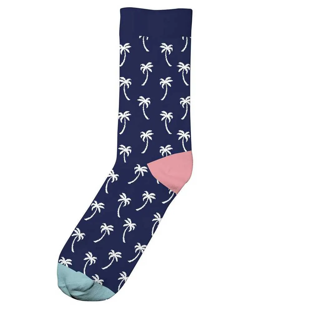 Носки Dedicated Socks Sigtuna Palms Navy 36-40 - фото 2