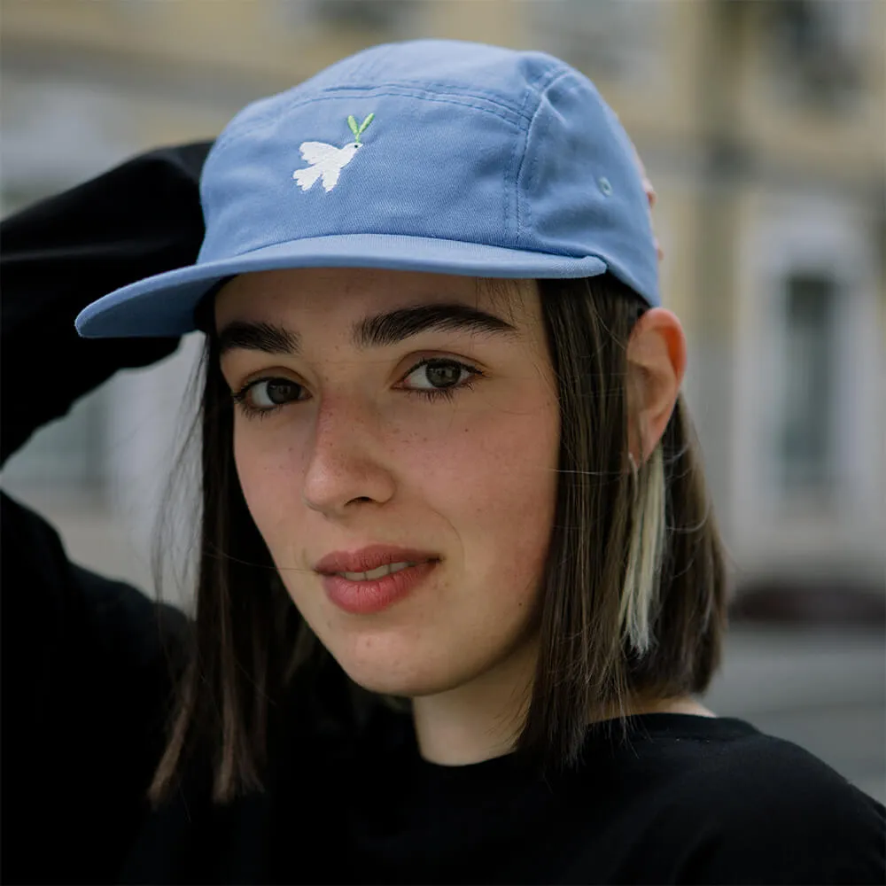 Пятипанельная кепка Friend Function голубка - фото 1