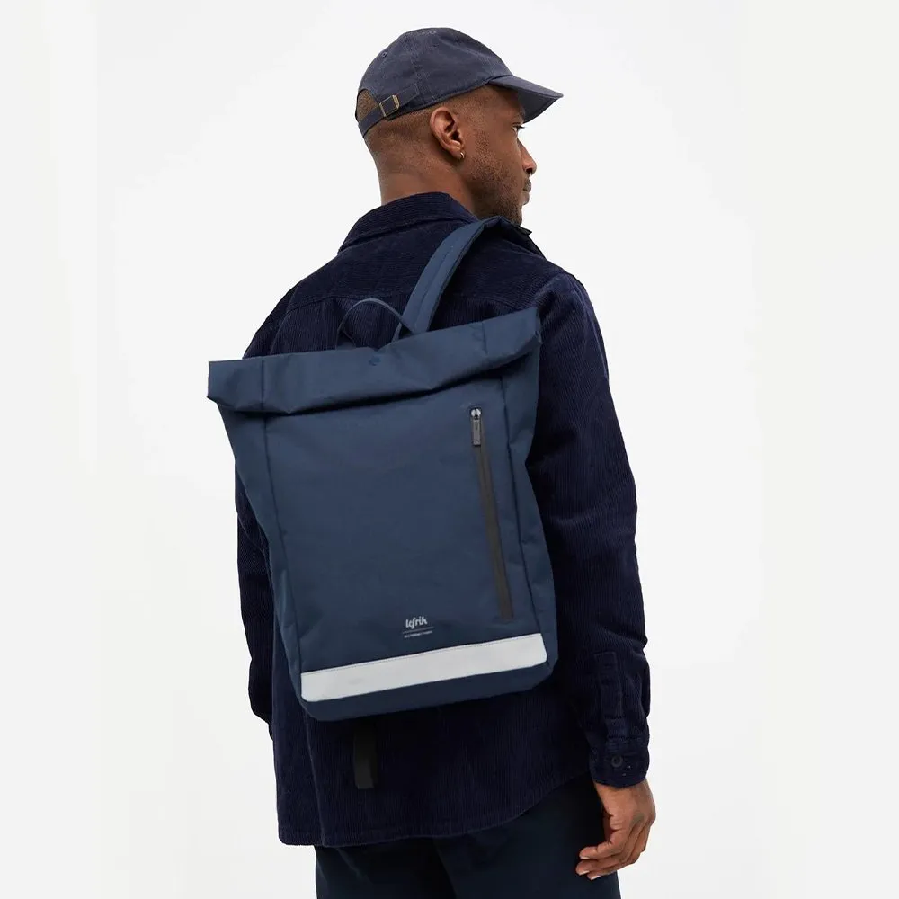 Рюкзак Lefrik Roll Reflective Navy - фото 6