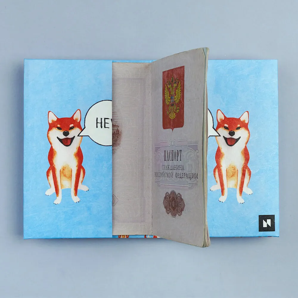 Обложка для паспорта из тайвека New Wallet Sibainu - фото 3