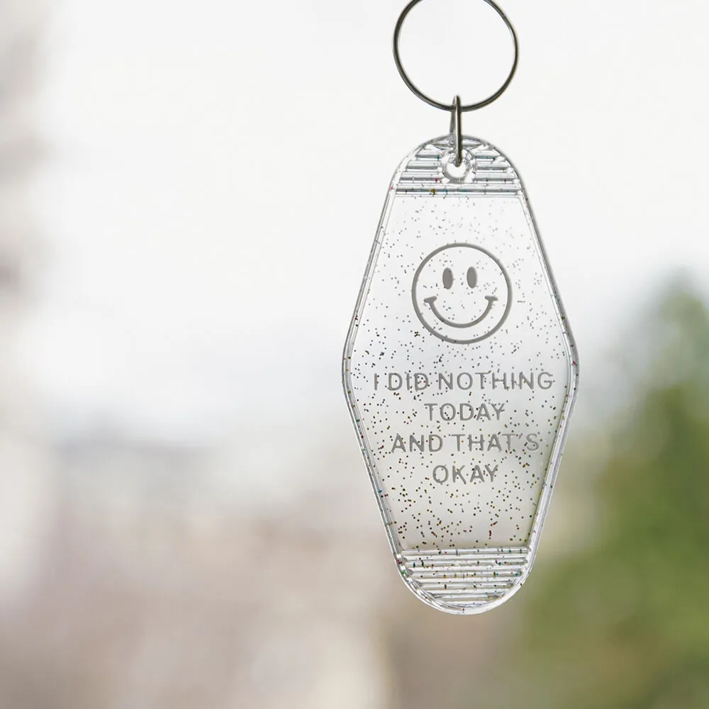 Брелок на ключи Friend Function That`s okay прозрачный - фото 1