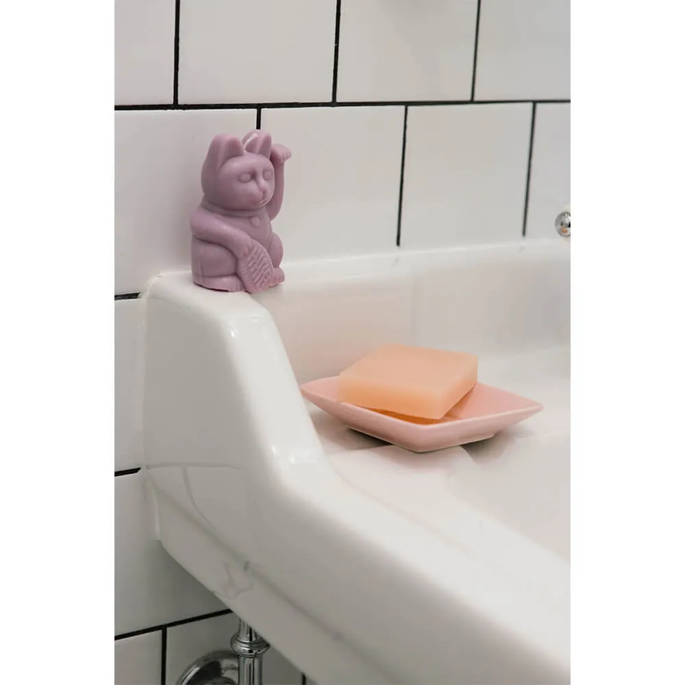 Ароматическая свеча Unification Love Lucky Cat розовая - фото 5