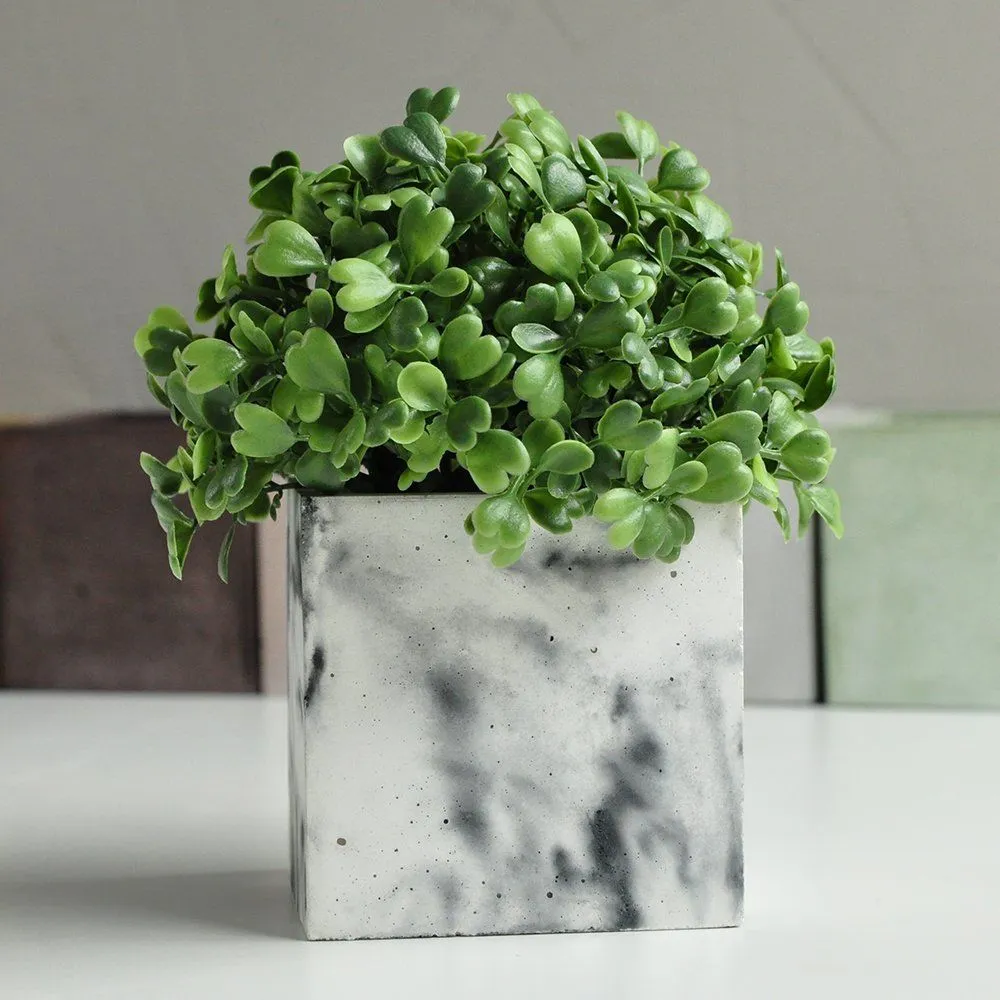 Куб CONCRETE COLOR Bernt L светлый мрамор - фото 2