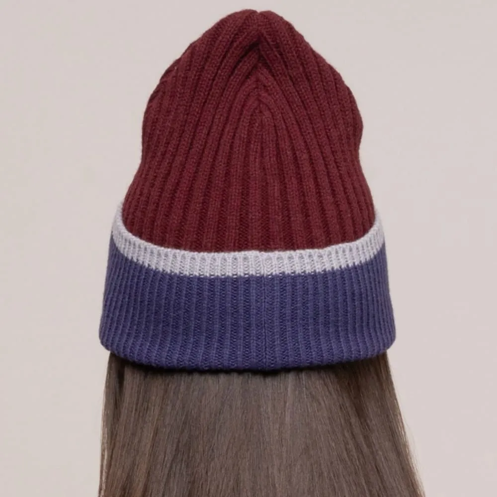 Шапка CHECK YA HEAD колорблок 2525/28 - фото 3