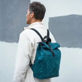 Рюкзак роллтоп из канваса Friend Function Mini бирюзовый