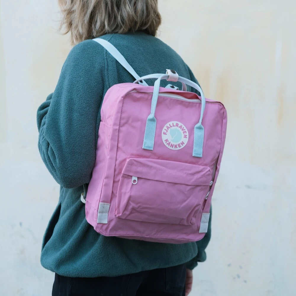 Рюкзак Fjallraven Kanken Koncept Pink-Mint Green (312-600) - фото 7