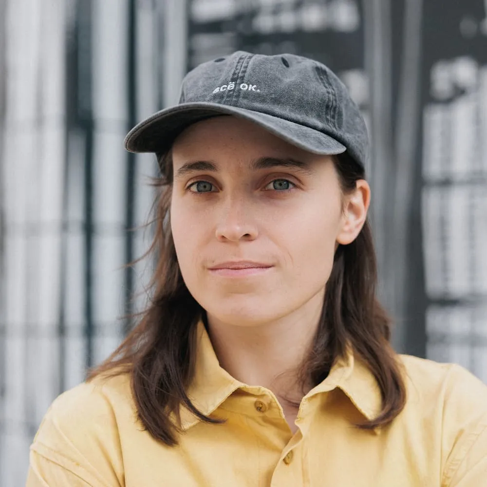 Кепка Friend Function всё ок. черная с серебряной нитью - фото 3