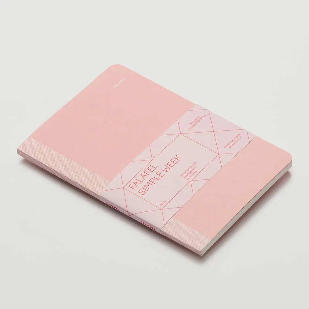 Еженедельник Falafel Books Simple Week А5 Pink - фото 3