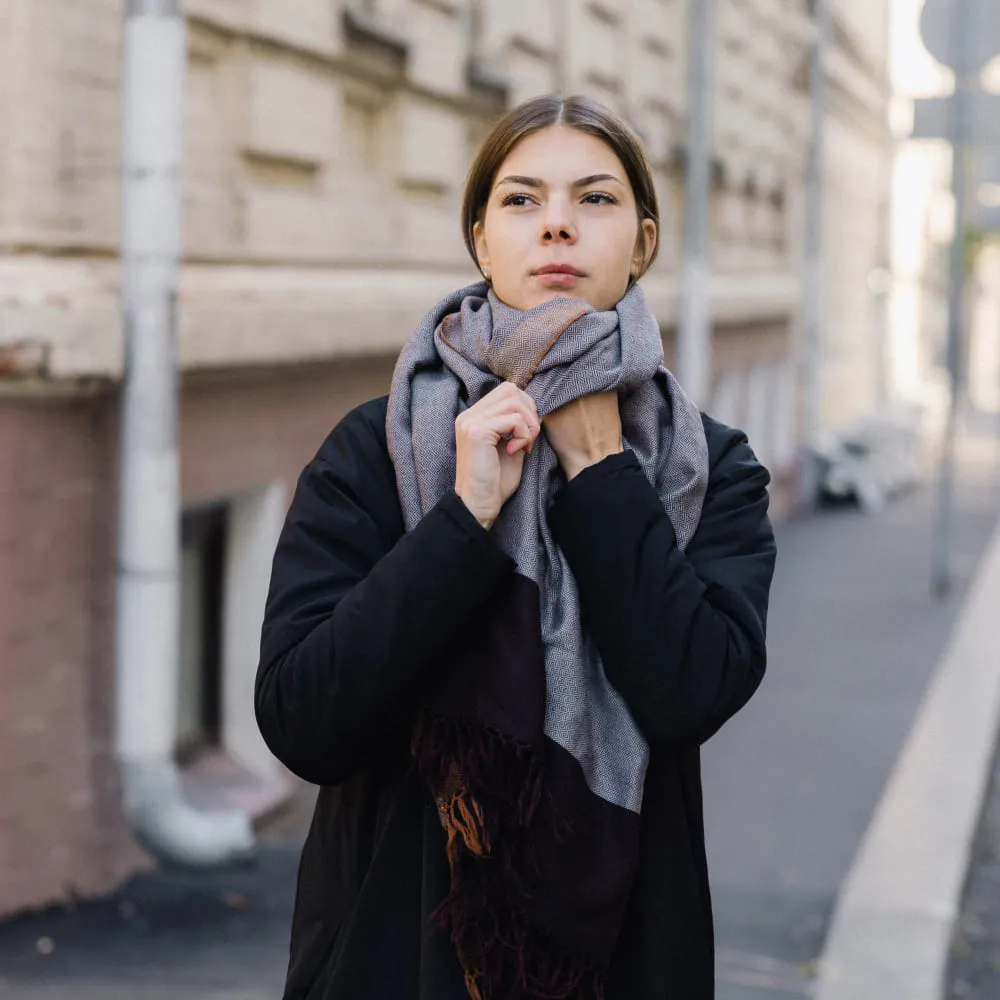 Шерстяной шарф Patagonia Mix Folk - фото 2