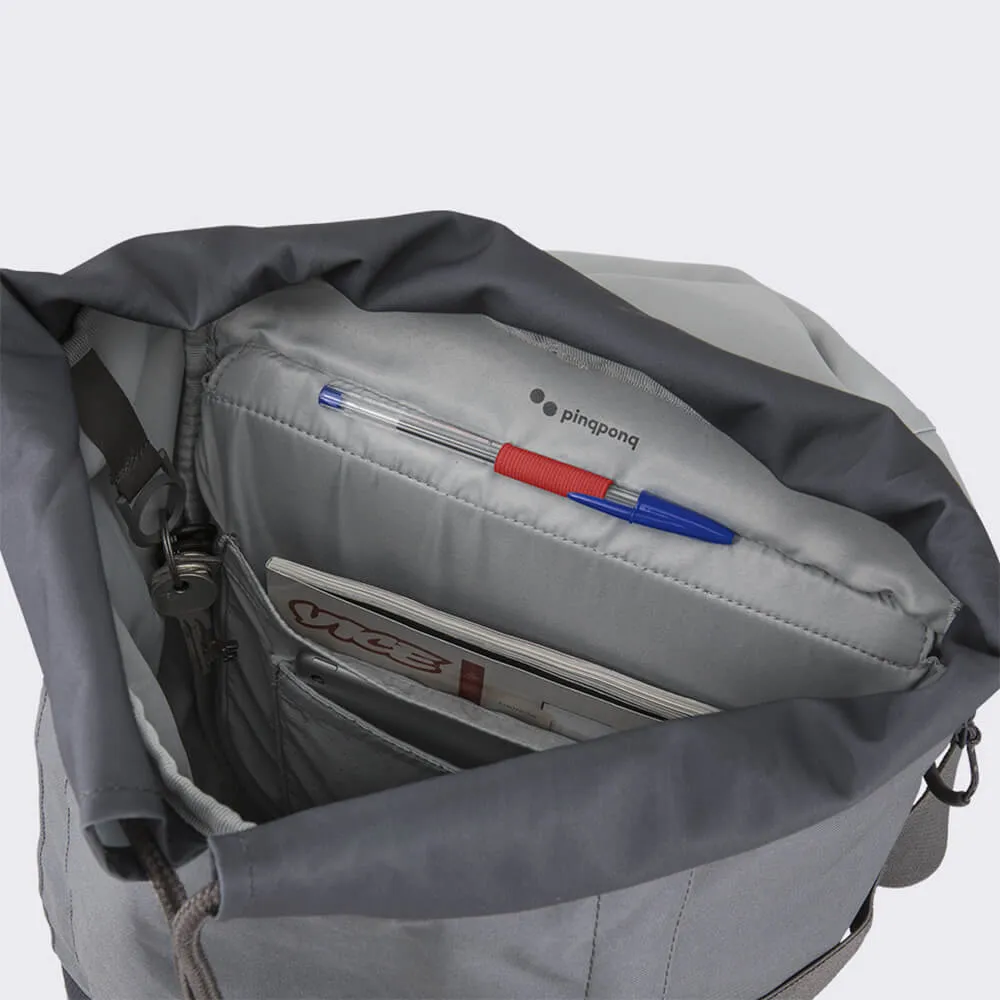 Рюкзак Pinqponq Jakk Charcoal Grey - фото 6