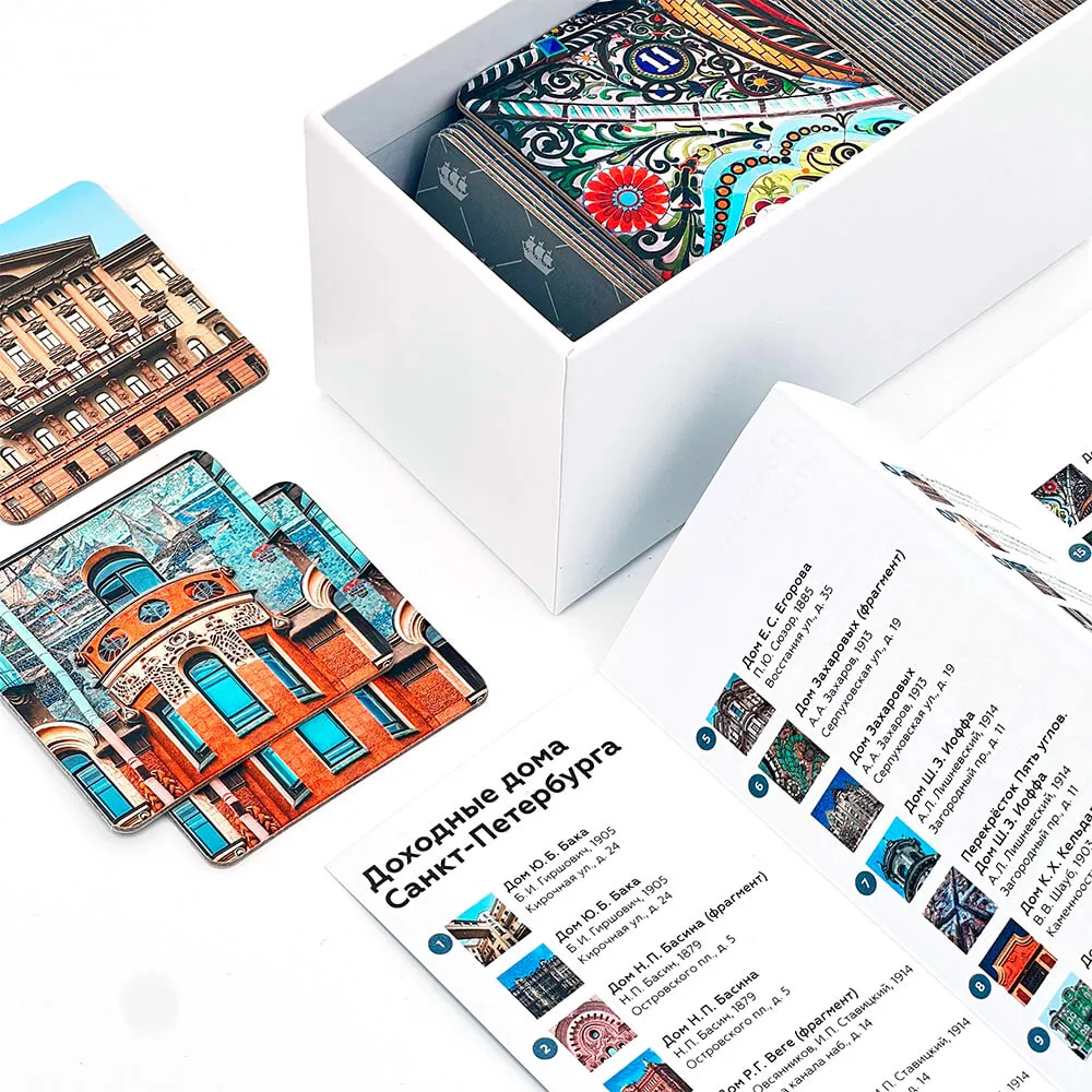 Игра Арт-мемо Доходные дома Санкт-Петербурга - фото 8