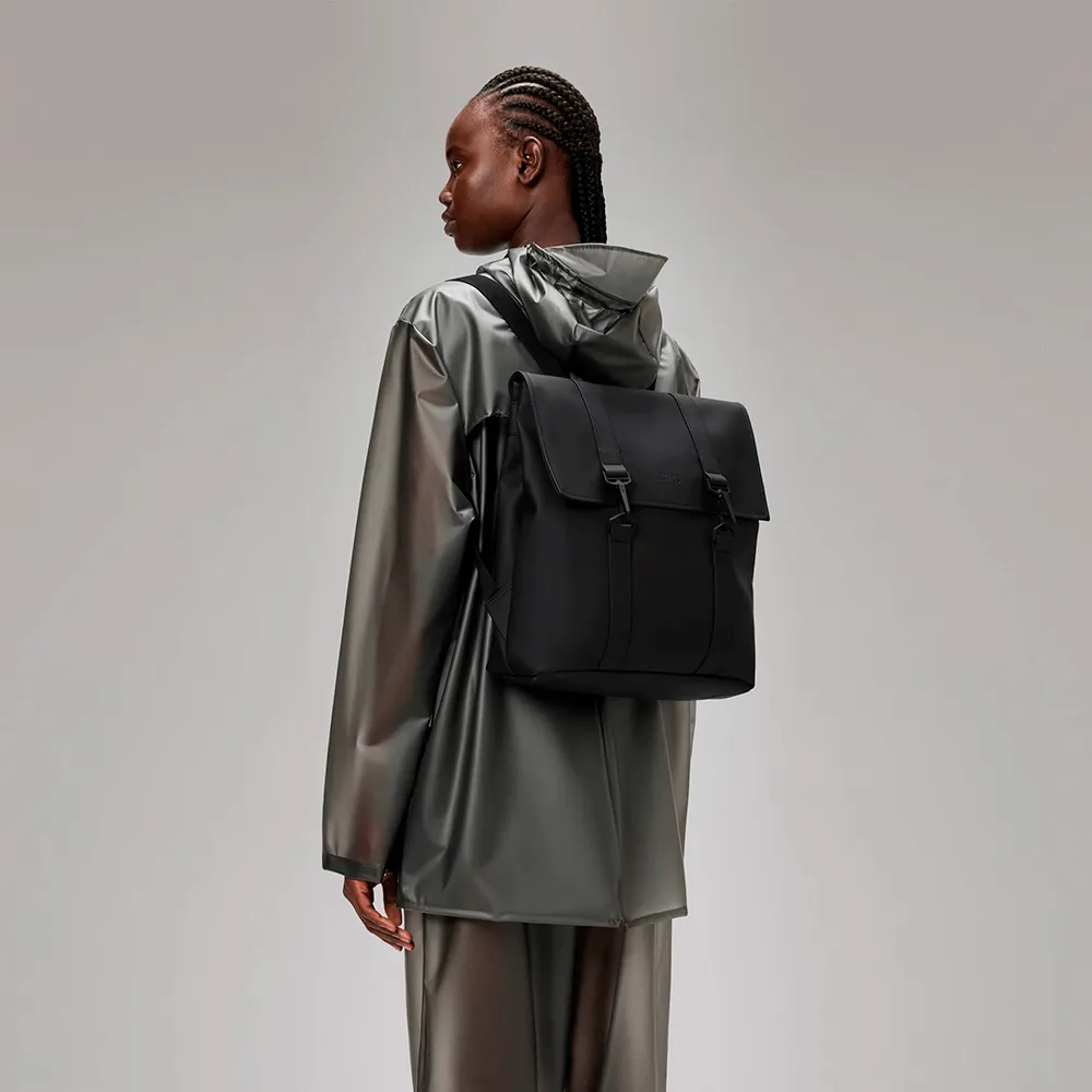 Рюкзак Rains MSN Bag Mini black - фото 5