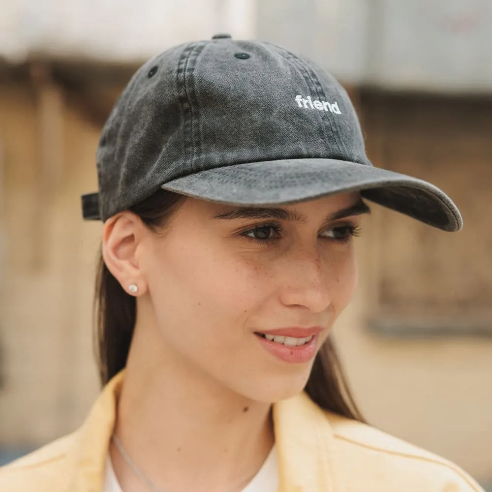 Кепка Friend Function friend черная со светонакопительной нитью - фото 4