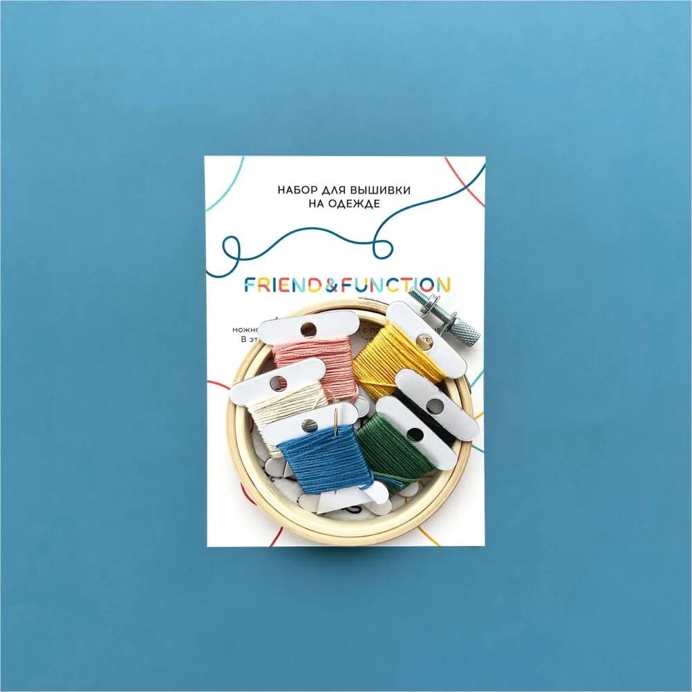 Набор для вышивки на одежде Не белый лист (разные дизайны) - фото 8