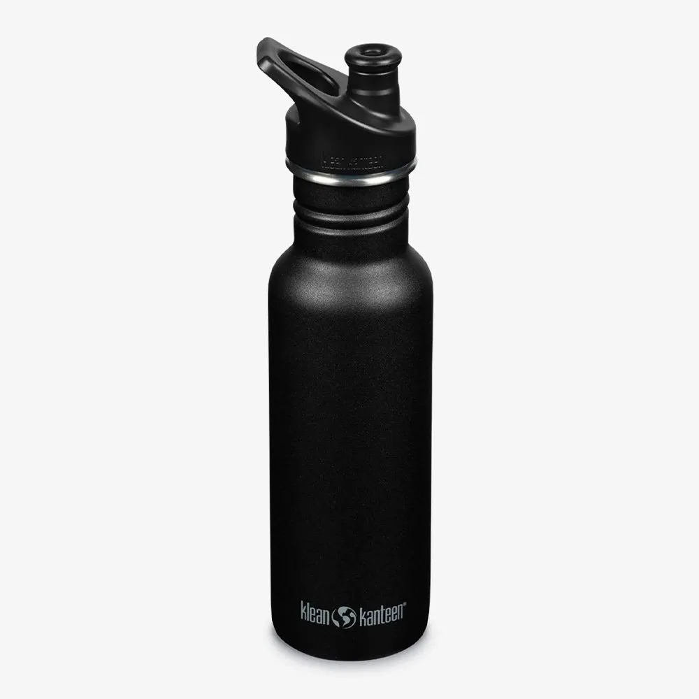 Бутылка Klean Kanteen Classic Sport 532 мл Black - фото 1