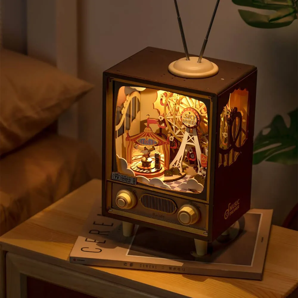 3D-пазл + музыкальная шкатулка Robotime Sunset Carnival - фото 5