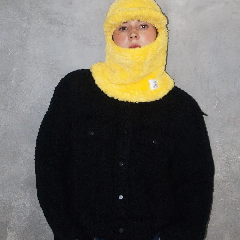 Балаклава CHECK YA HEAD жёлтая T1919/166 - фото 8