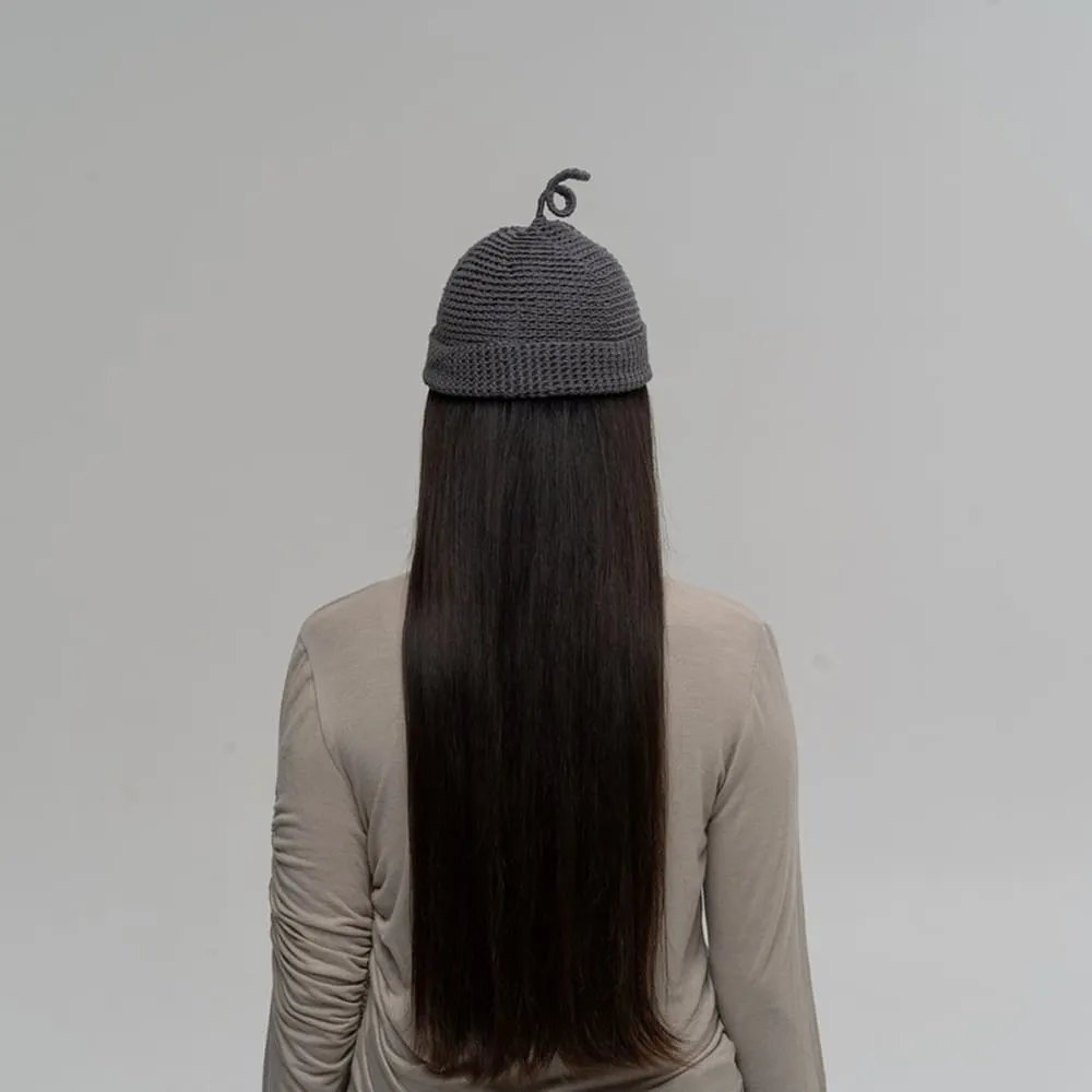 Шапка CHECK YA HEAD серая 25225/12 - фото 6