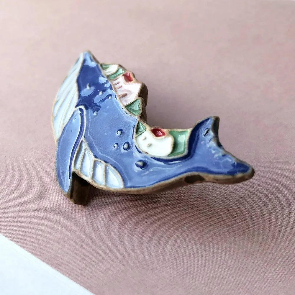 Брошь Partala Кит - фото 3