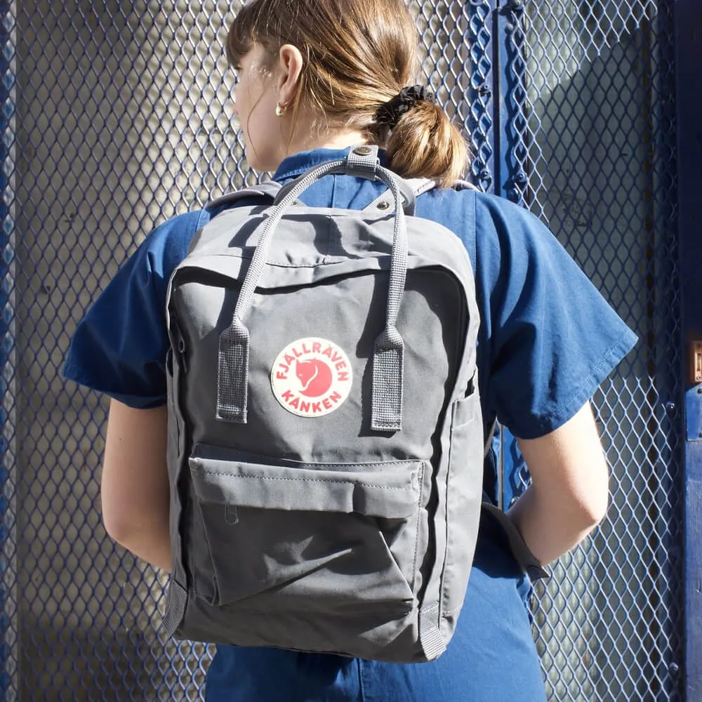 Рюкзак Fjallraven Kanken Laptop 15 Super Grey (046) - фото 10