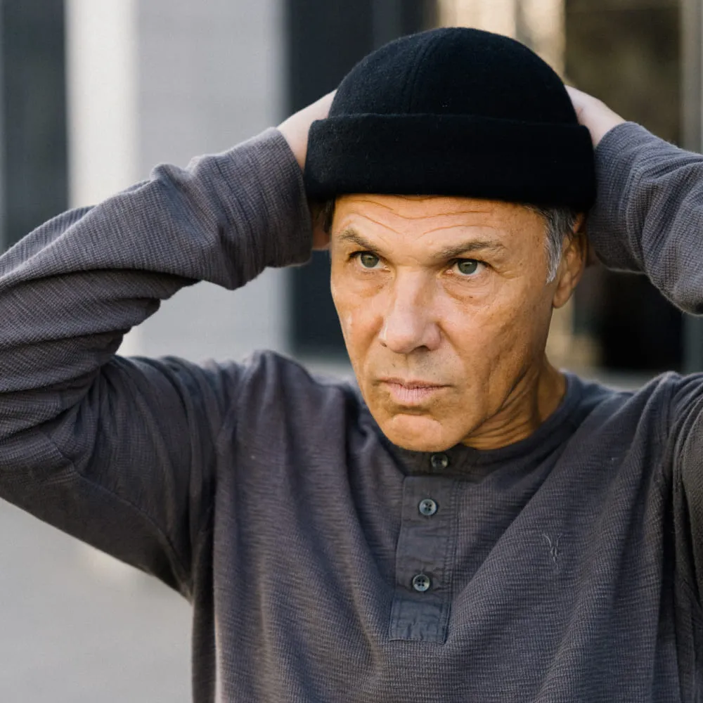 Шапка CHECK YA HEAD чёрная T330/1 - фото 10