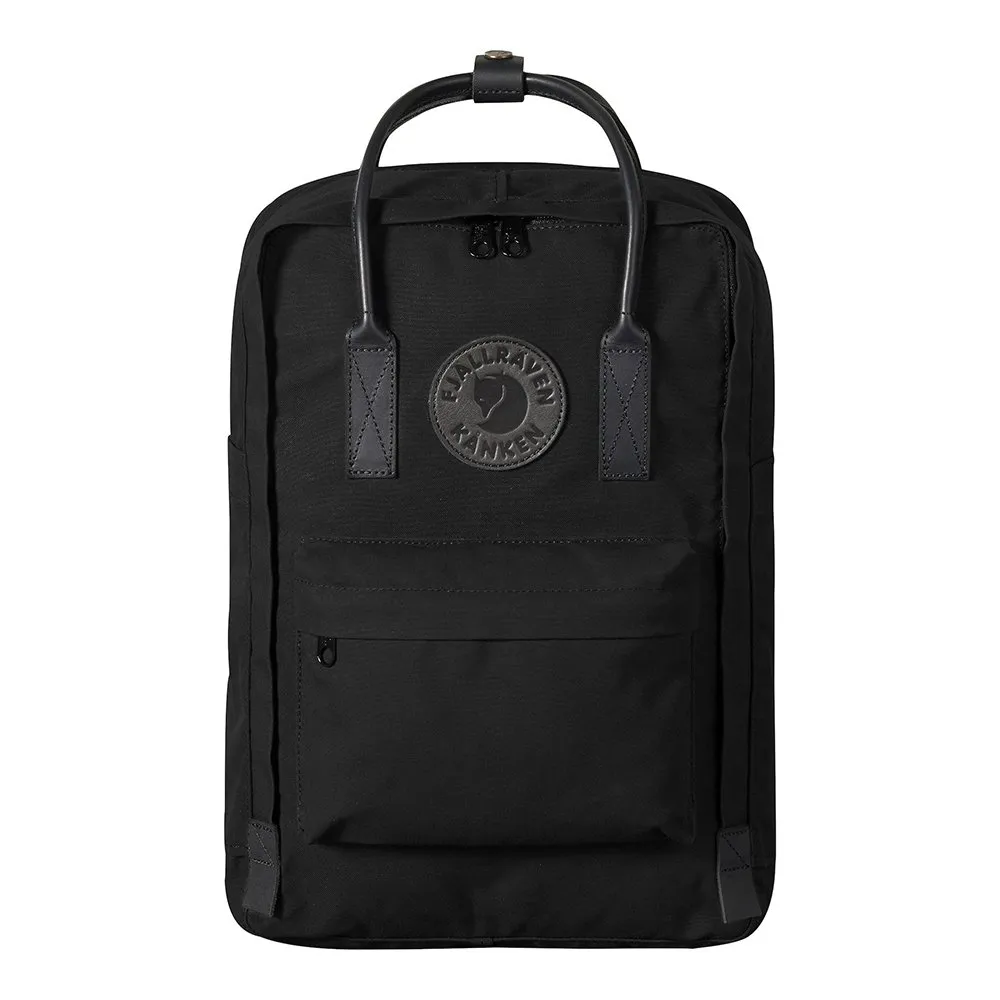 Рюкзак Fjallraven Kanken No2 ALL BLACK Laptop 15 - фото 1