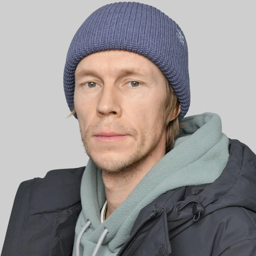 Шапка Kusto Heat грозовое небо с вышивкой - фото 4