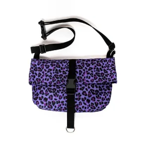 Сумка iyulstore Baby rolltop Фиолетовый леопард