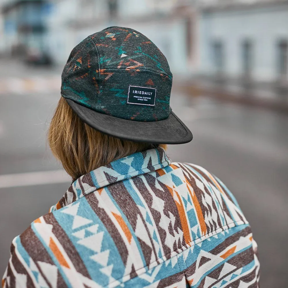 Кепка Iriedaily Santania 5 Panel Cap Black Melange - фото 3