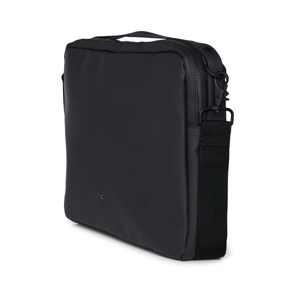 Сумка для ноутбука Rains Laptop Bag 13" черная - фото 5