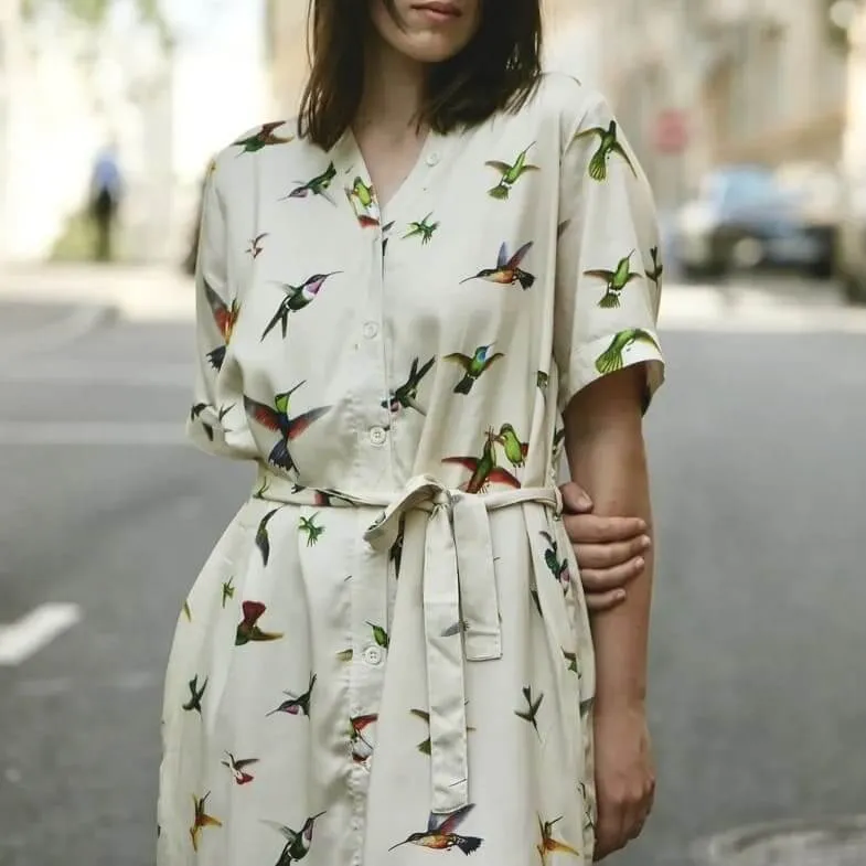 Платье Dedicated Bornholm Floral Hummingbirds Multi Color - фото 8