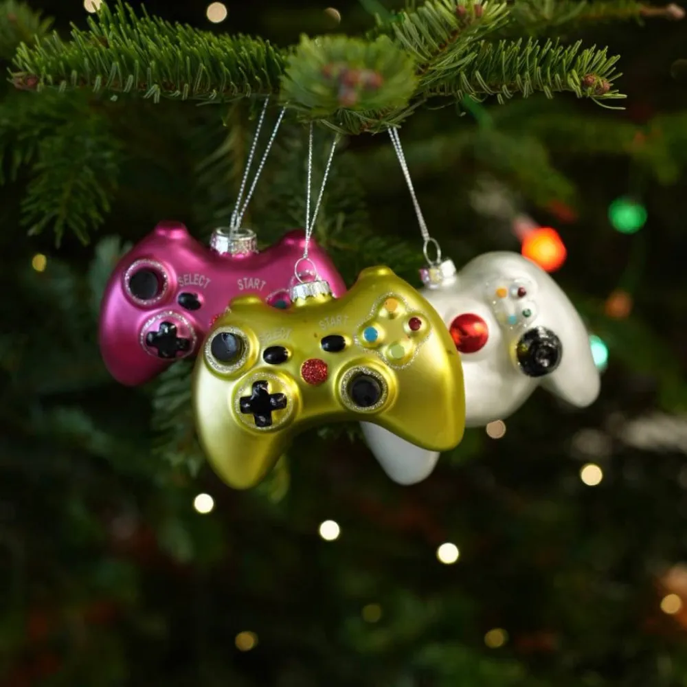 Елочные игрушки Джойстик (3 штуки) - фото 2