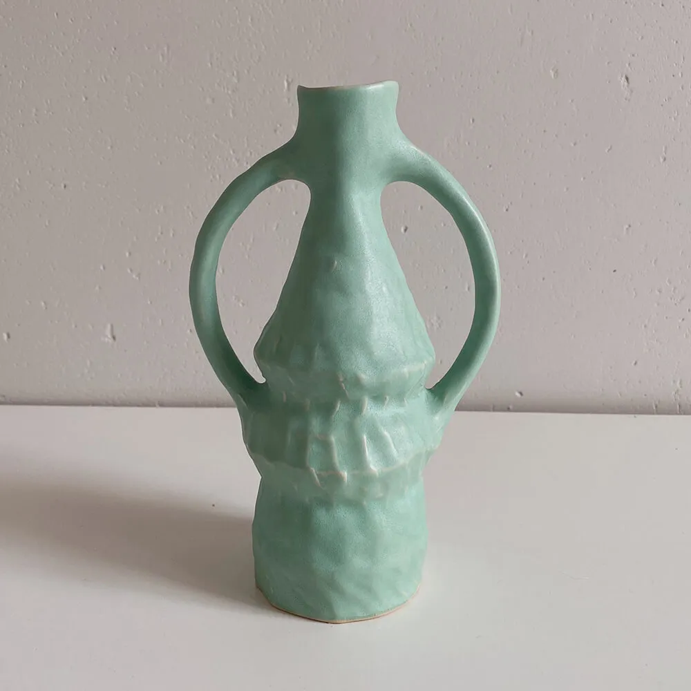 Подсвечник Юлии Каптур форма 3 бирюзовый - фото 5