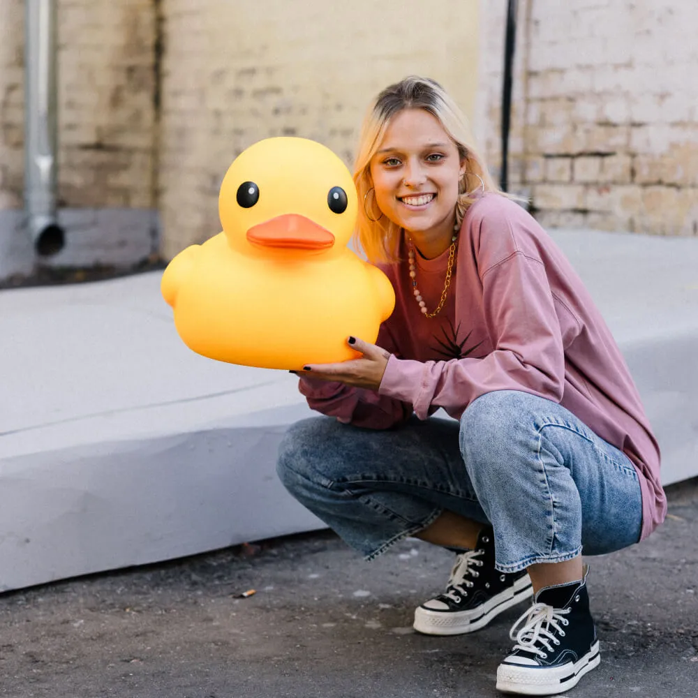 Утка классическая резиновая ОГРОМНАЯ (45 см) - фото 2