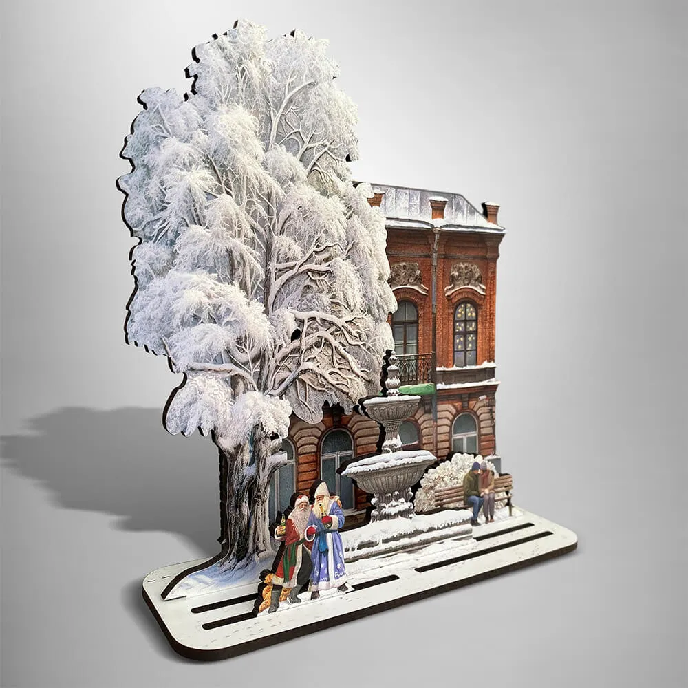 Набор Тот самый Петербург зимний с фонтаном - фото 5