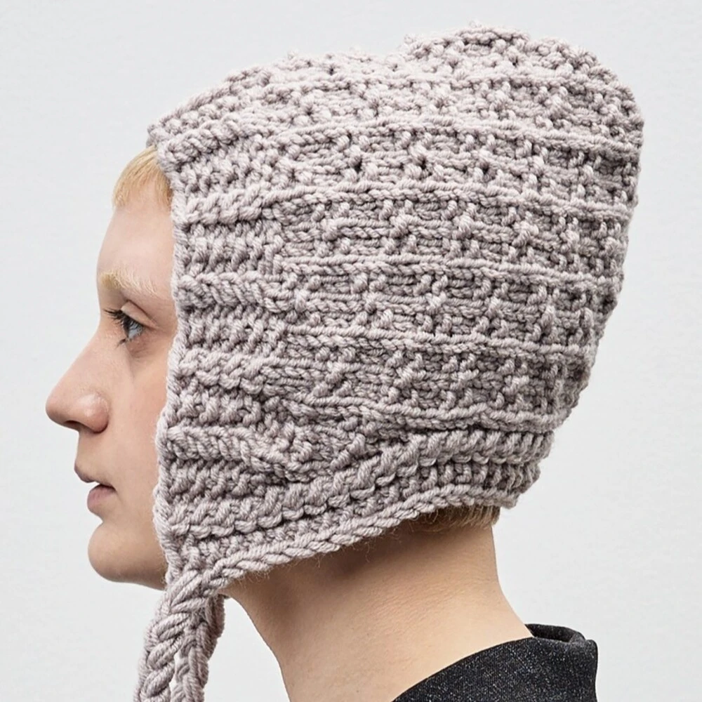 Чепчик CHECK YA HEAD фактурный бежевый 2663/60 - фото 2