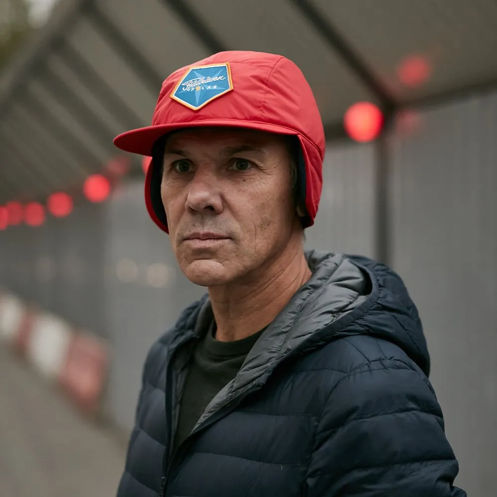 Кепка теплая Fjallraven Polar Padded Cap True Red (334) - фото 7